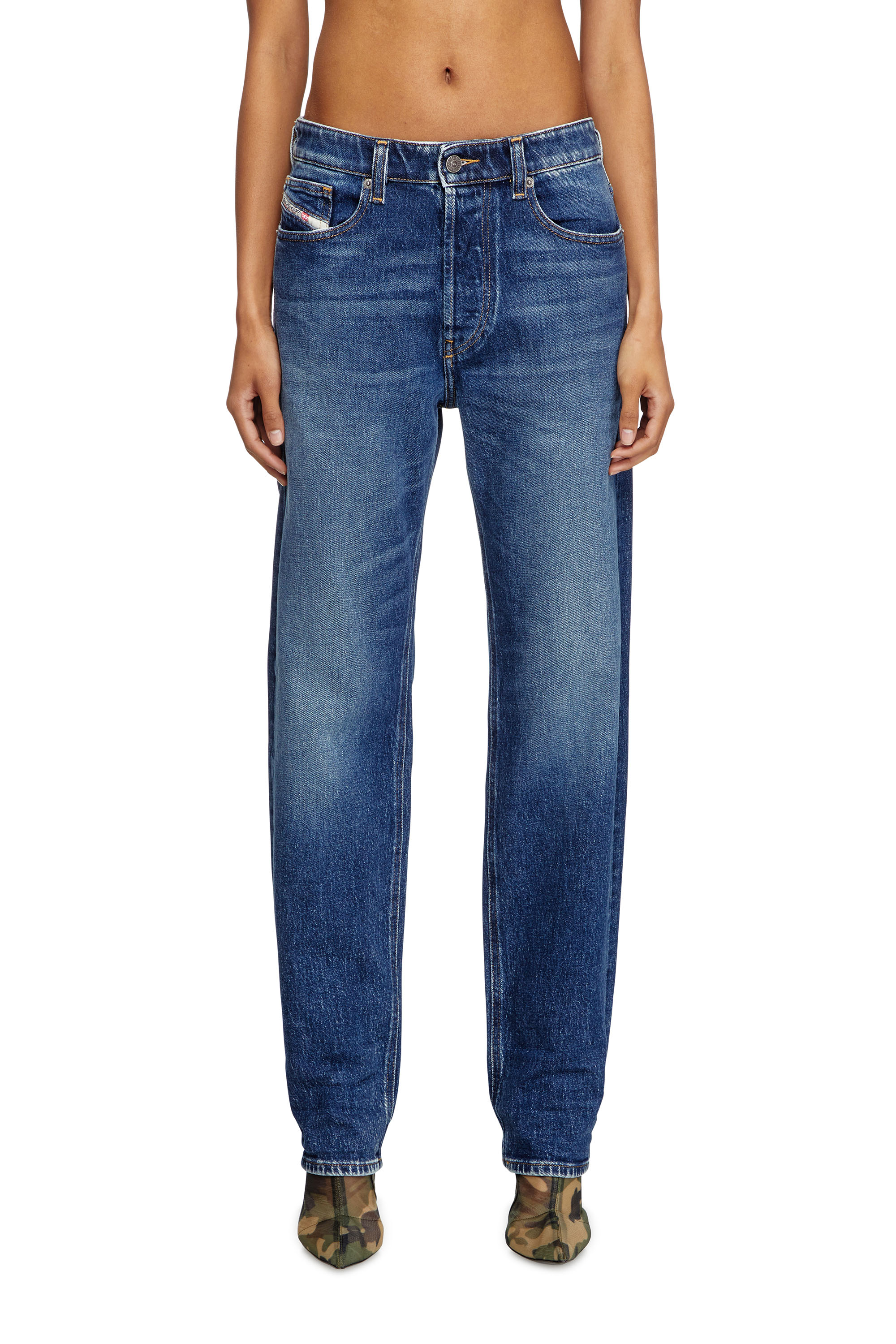 Diesel - Damen Regular Jeans 1988 D-Ark 09L21, Mittelblau - 2