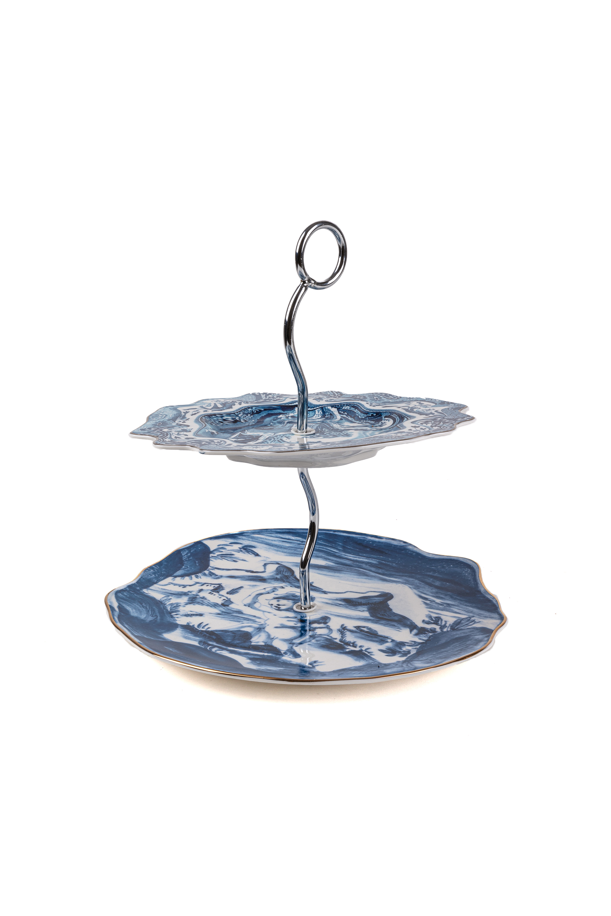 Diesel - 11278 CAKE STAND ACID TEA, Unisex Kuchenstand in Weiss/Blau - 1