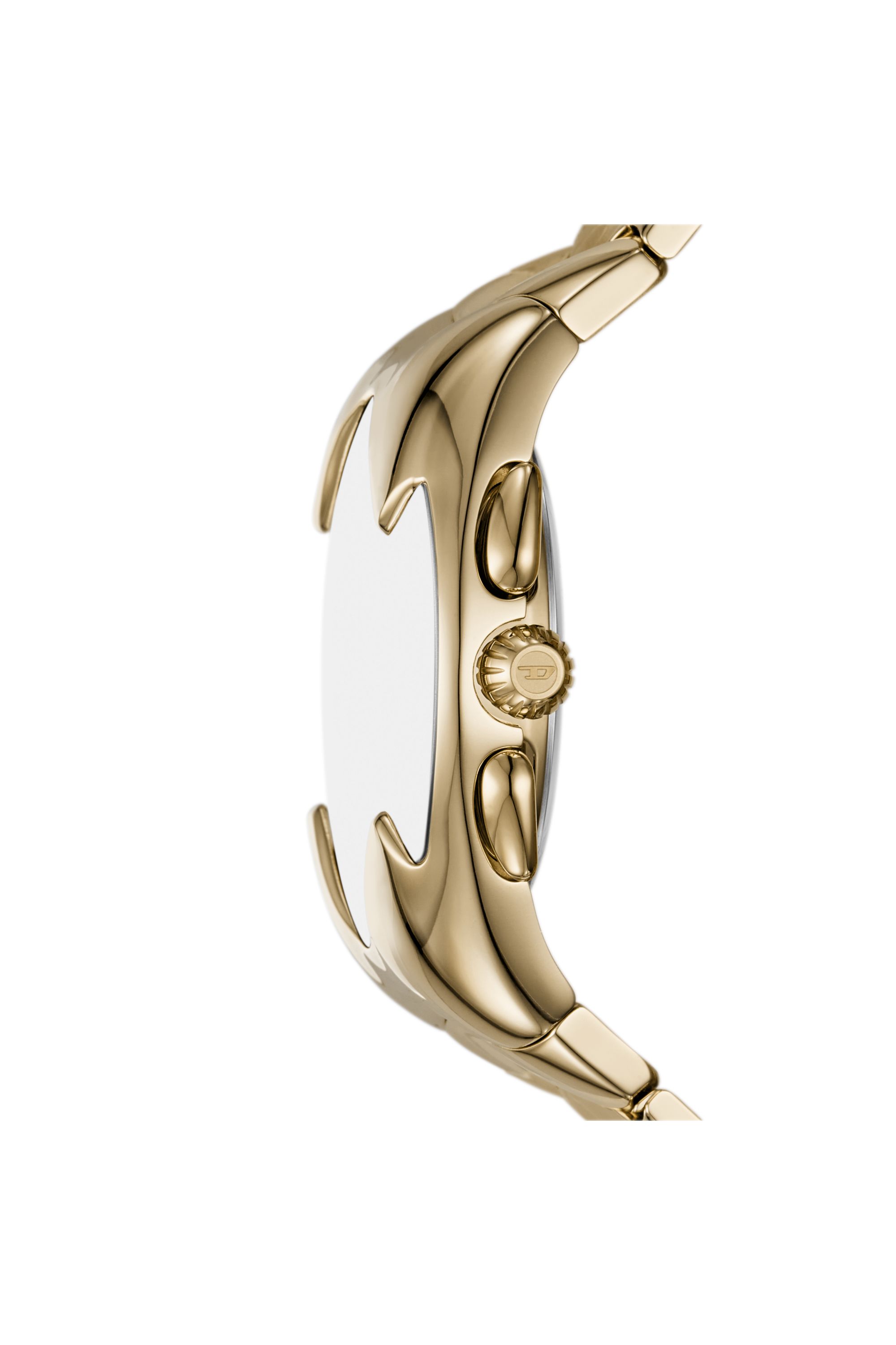 Diesel - DZ4681, Herren Mercurial Armbanduhr aus Edelstahl in Gold - 3